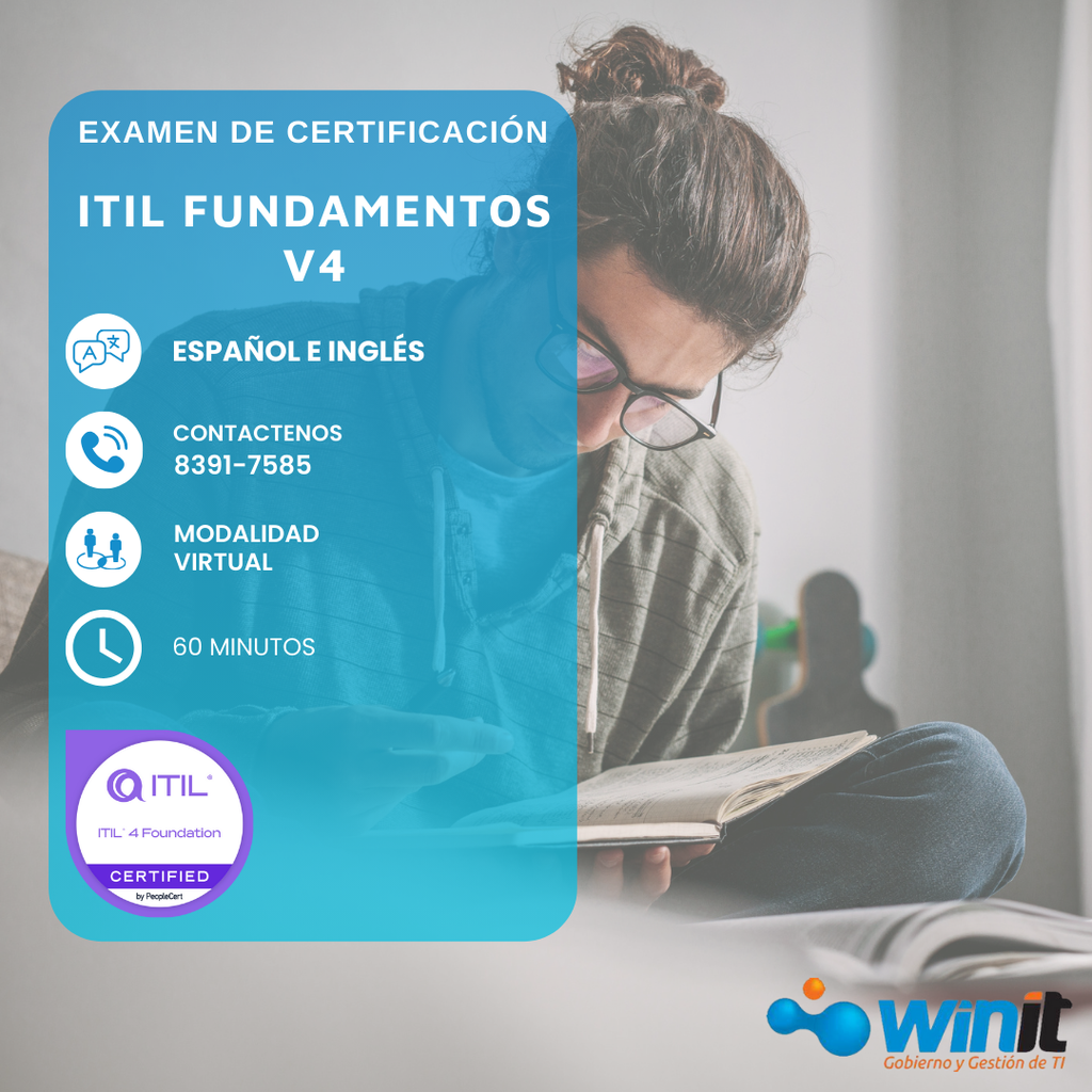Examen ITIL Fundamentos v4 